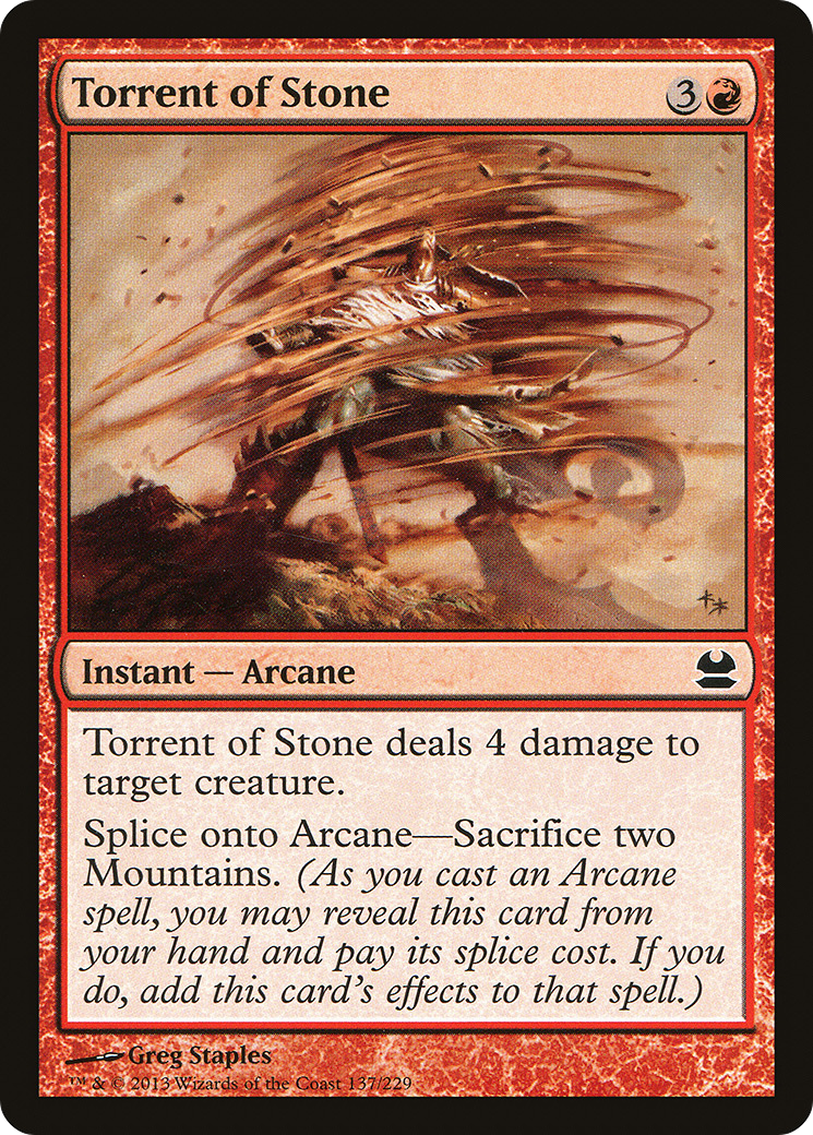 Torrent of Stone (MMA-137) [Modern Masters]