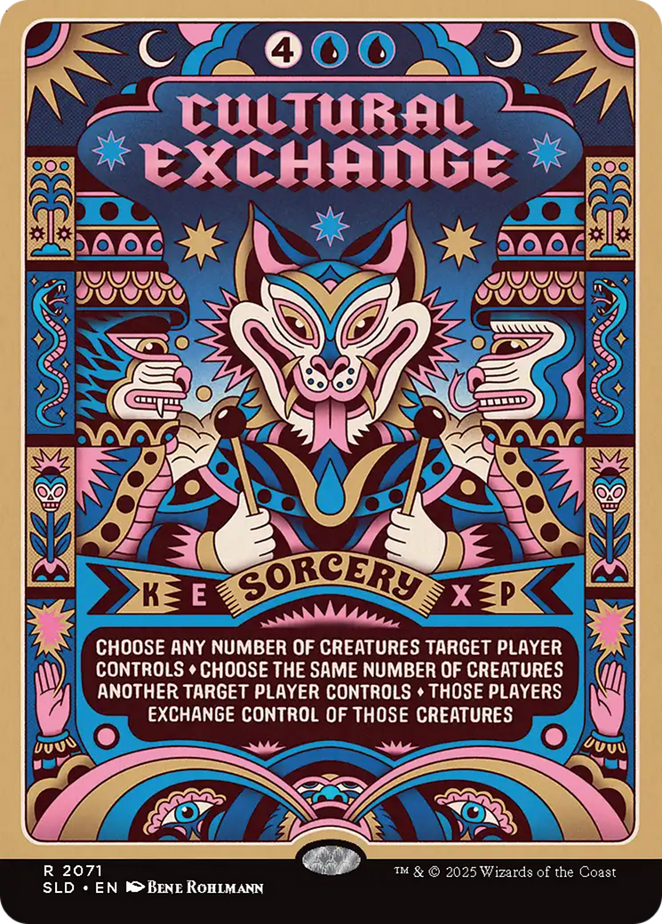 Cultural Exchange (SLD-2071) [Secret Lair Drop] (Borderless)
