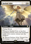 Radiant Solar (Extended Art) (AFC-278) [Forgotten Realms Commander]