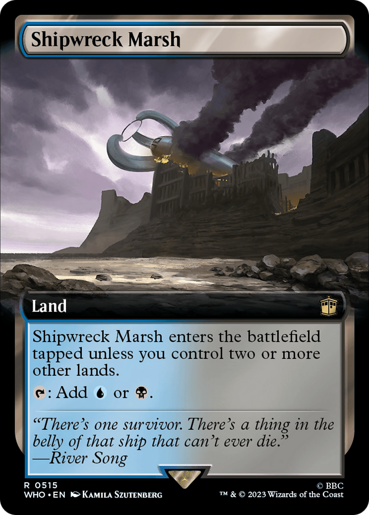 Shipwreck Marsh (WHO-515) [Doctor Who]: (Extended Art)