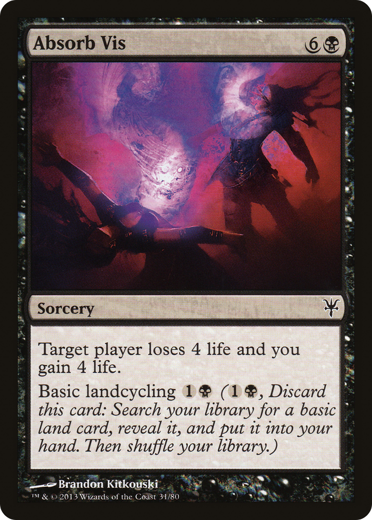 Absorb Vis (DDK-031) [Duel Decks: Sorin vs. Tibalt]