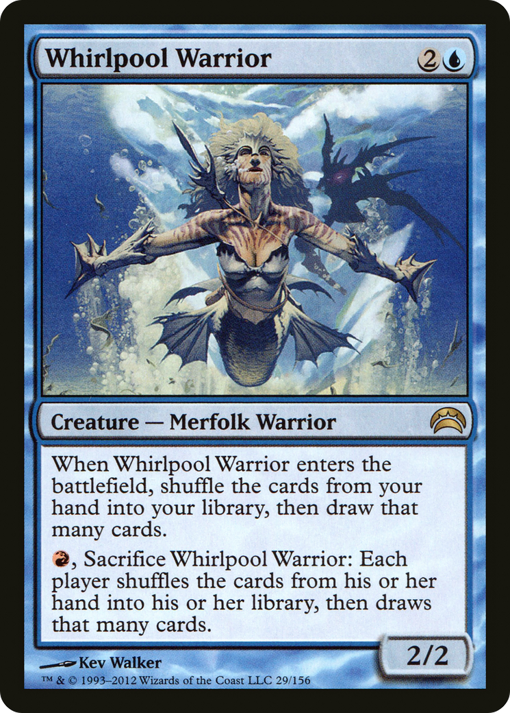 Whirlpool Warrior (PC2-029) [Planechase 2012]