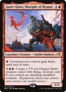 Goro-Goro, Disciple of Ryusei (PPNEO-145) [Promo Pack: Kamigawa: Neon Dynasty Promos]