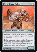 Karn, Silver Golem (V10-006) [From the Vault: Relics] Foil