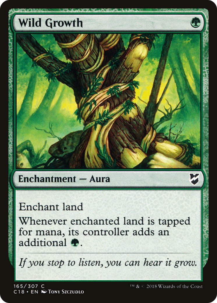 Wild Growth (C18-165) [Commander 2018]