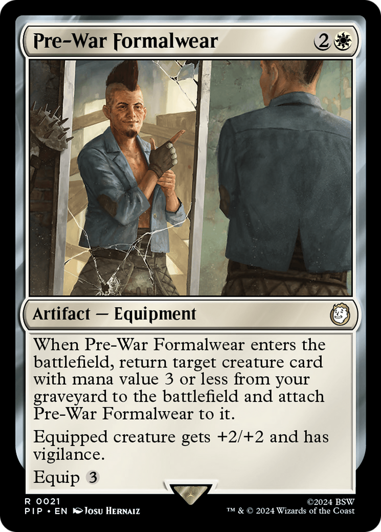 Pre-War Formalwear (PIP-021) [Fallout] Foil