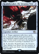 Realmbreaker, the Invasion Tree (PRE-263S) [March of the Machine Promos] Foil