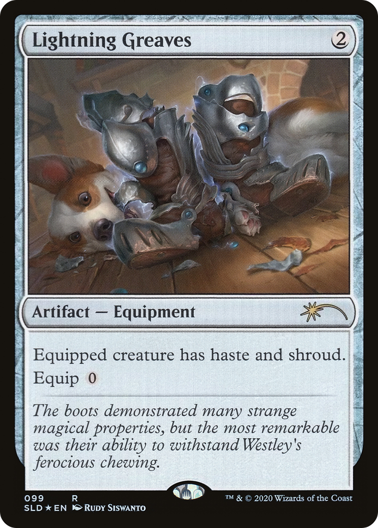Lightning Greaves (SLD-099) [Secret Lair Drop]