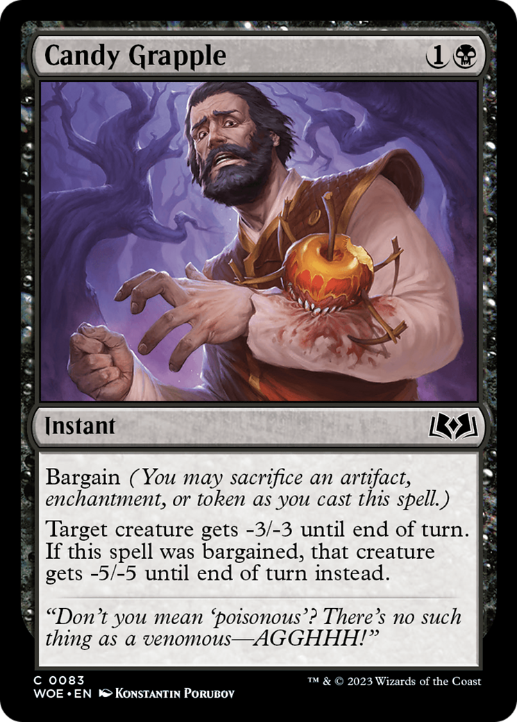 Candy Grapple (WOE-083) [Wilds of Eldraine] Foil