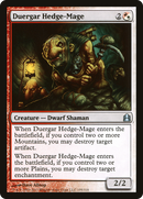 Duergar Hedge-Mage (CMD-195) [Commander 2011]