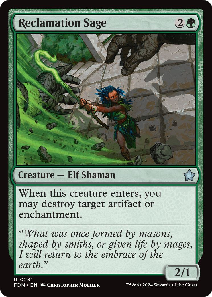 Reclamation Sage (FDN-231) [Foundations]