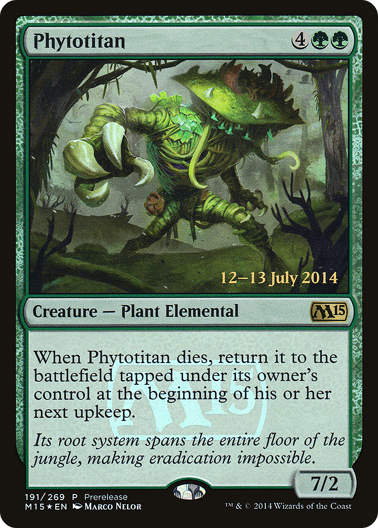 Phytotitan (PRE-191) [Magic 2015 Promos] Foil