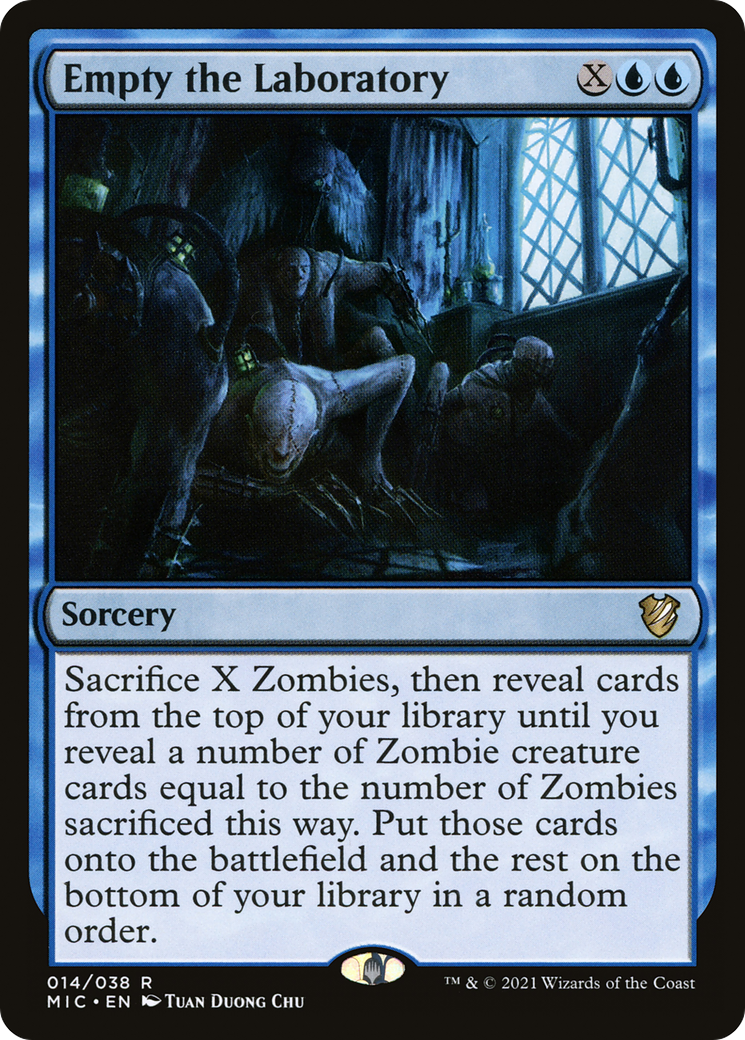 Empty the Laboratory (MIC-014) [Midnight Hunt Commander]