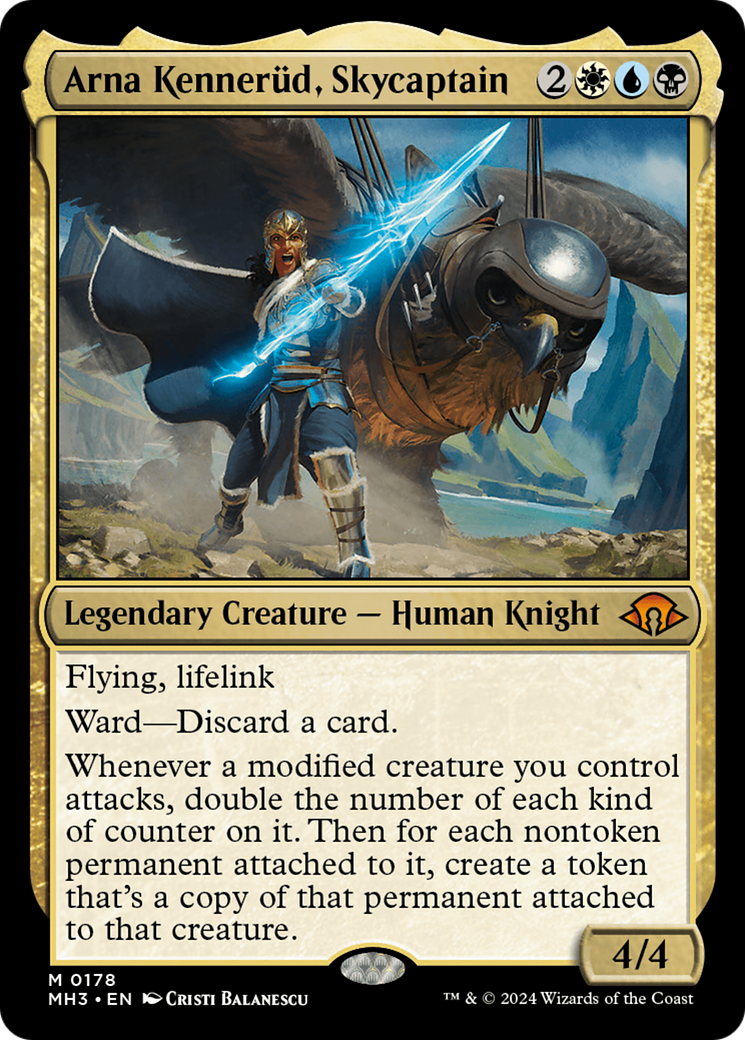 Arna Kennerüd, Skycaptain (MH3-178) [Modern Horizons 3]
