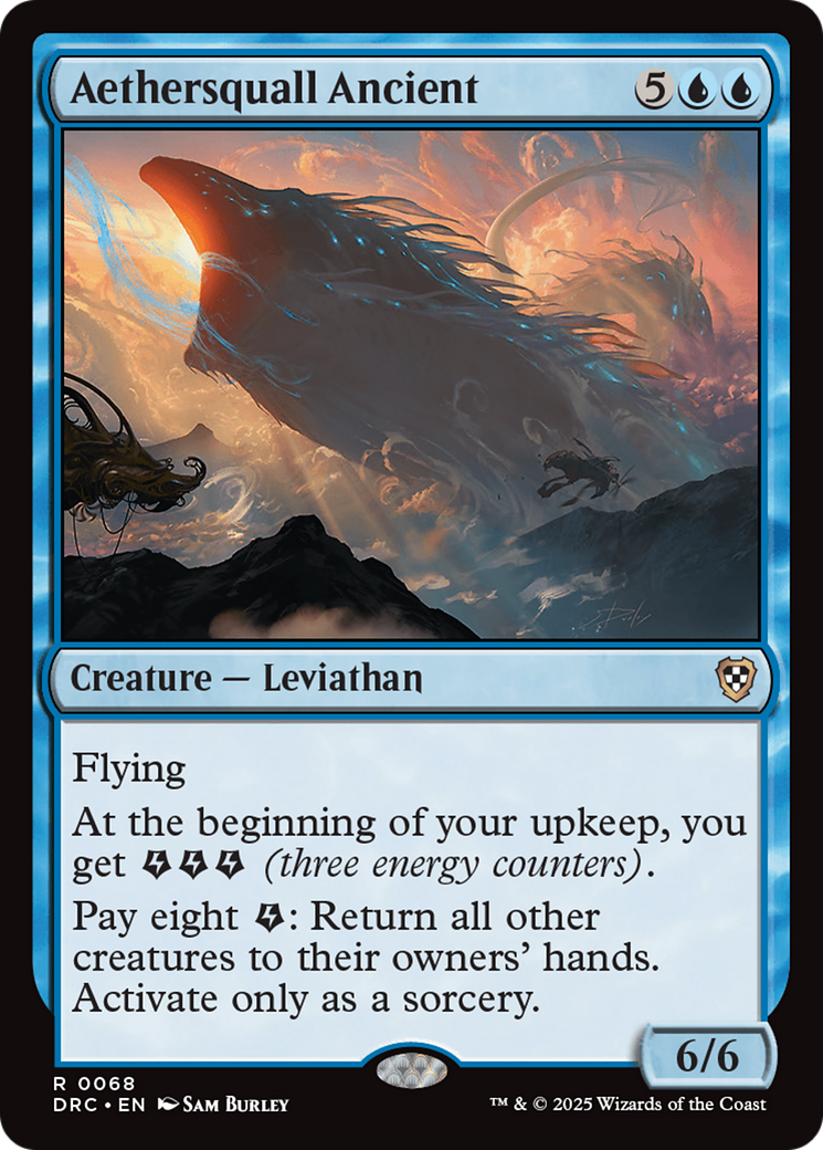 Aethersquall Ancient (DRC-068) [Commander: Aetherdrift]