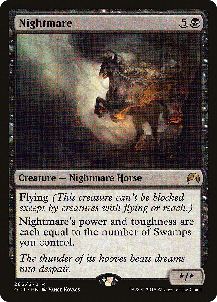 Nightmare (ORI-282) [Magic Origins] Foil