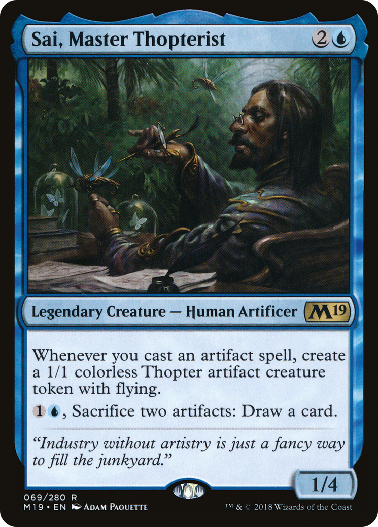 Sai, Master Thopterist (M19-069) [Core Set 2019]