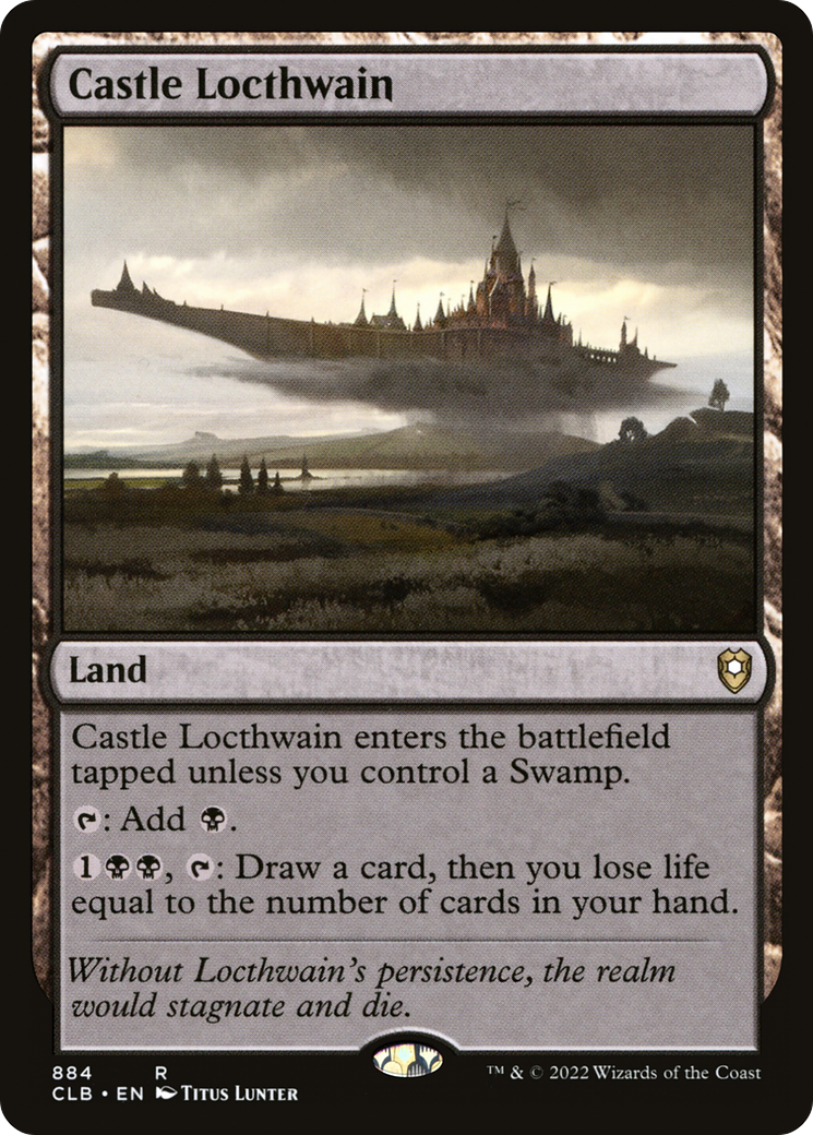 Castle Locthwain (CLB-884) [Commander Legends: Battle for Baldur's Gate]