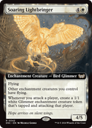 Soaring Lightbringer (DSC-042) [Duskmourn: House of Horror Commander]: (Extended Art, nyxtouched)