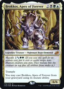 Brokkos, Apex of Forever (PRE-179S) [Ikoria: Lair of Behemoths Promos] Foil