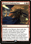 Hazoret's Undying Fury (PRE-96S) [Hour of Devastation Promos] Foil