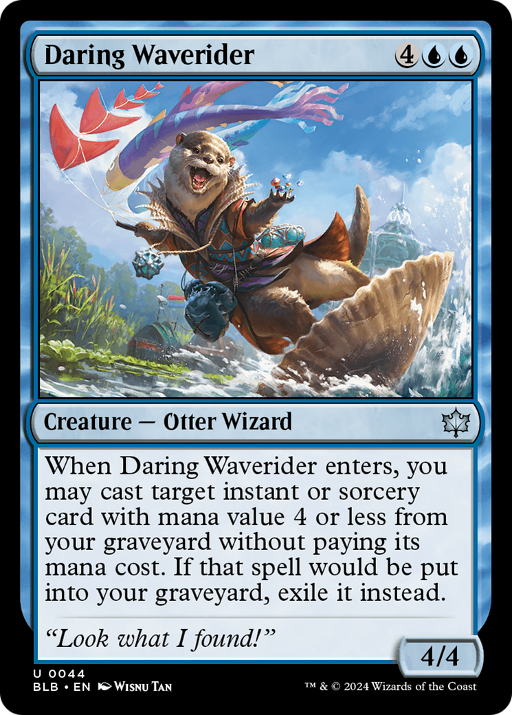 Daring Waverider (BLB-044) [Bloomburrow] Foil