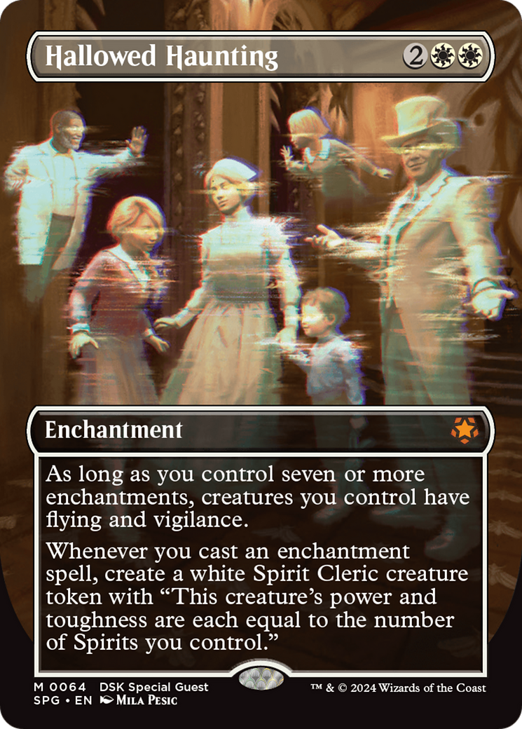 Hallowed Haunting (SPG-064) [Special Guests] (Borderless) Foil