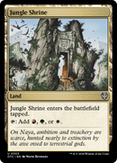 Jungle Shrine (OTC-303) [Outlaws of Thunder Junction Commander]