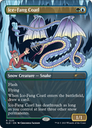 Ice-Fang Coatl (SLD-1225) [Secret Lair Drop] (Borderless) Foil
