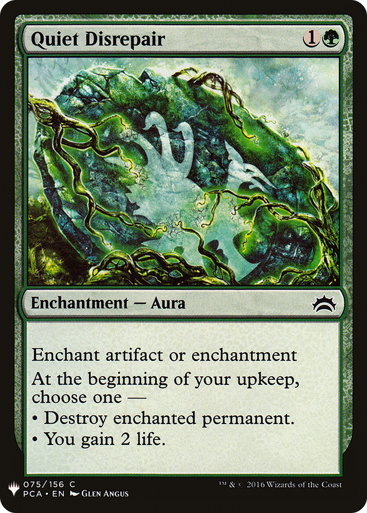 Quiet Disrepair (LIST-PCA-75) [The List]