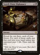 Sword-Point Diplomacy (PPM20-126P) [Promo Pack: Ixalan Promos]