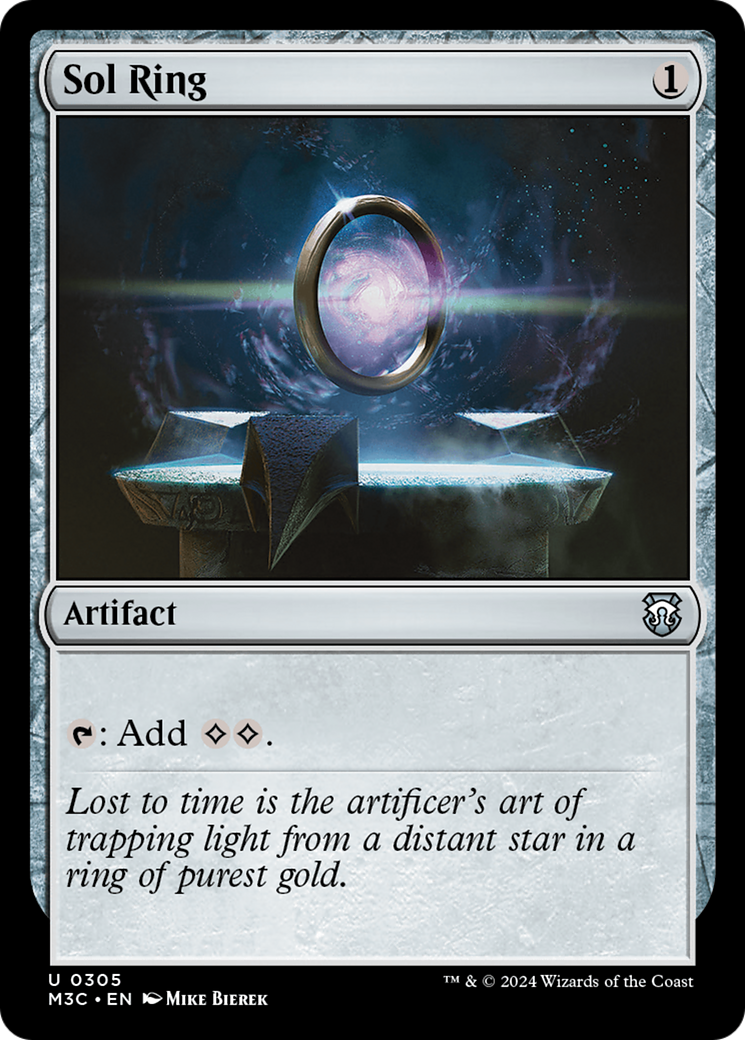 Sol Ring (M3C-305) [Modern Horizons 3 Commander] Foil