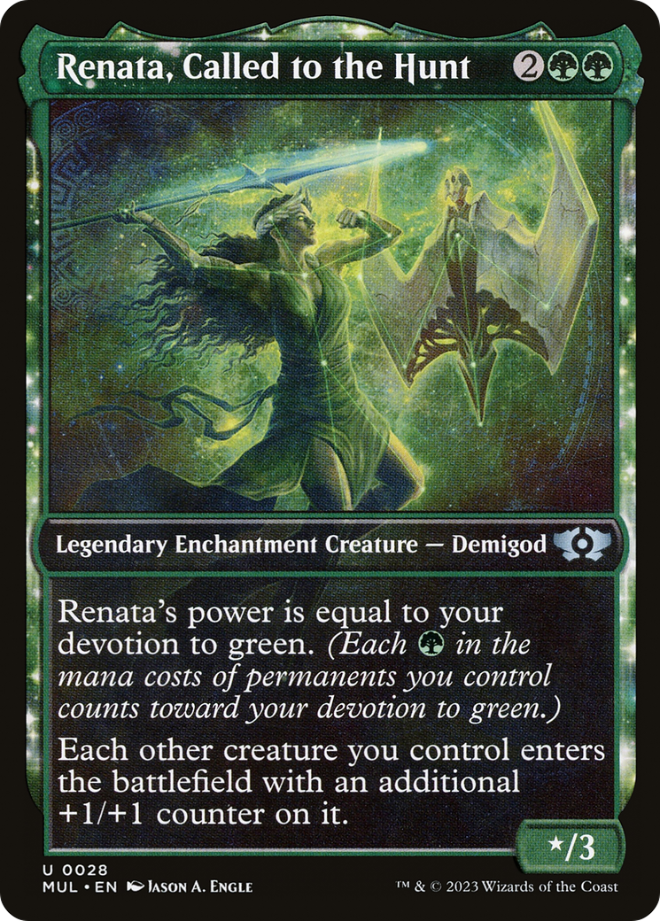 Renata, Called to the Hunt (MUL-028) (Showcase) [Multiverse Legends]