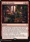 Reality Scramble (LIST-C18-25) [The List]