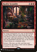 Reality Scramble (LIST-C18-25) [The List]