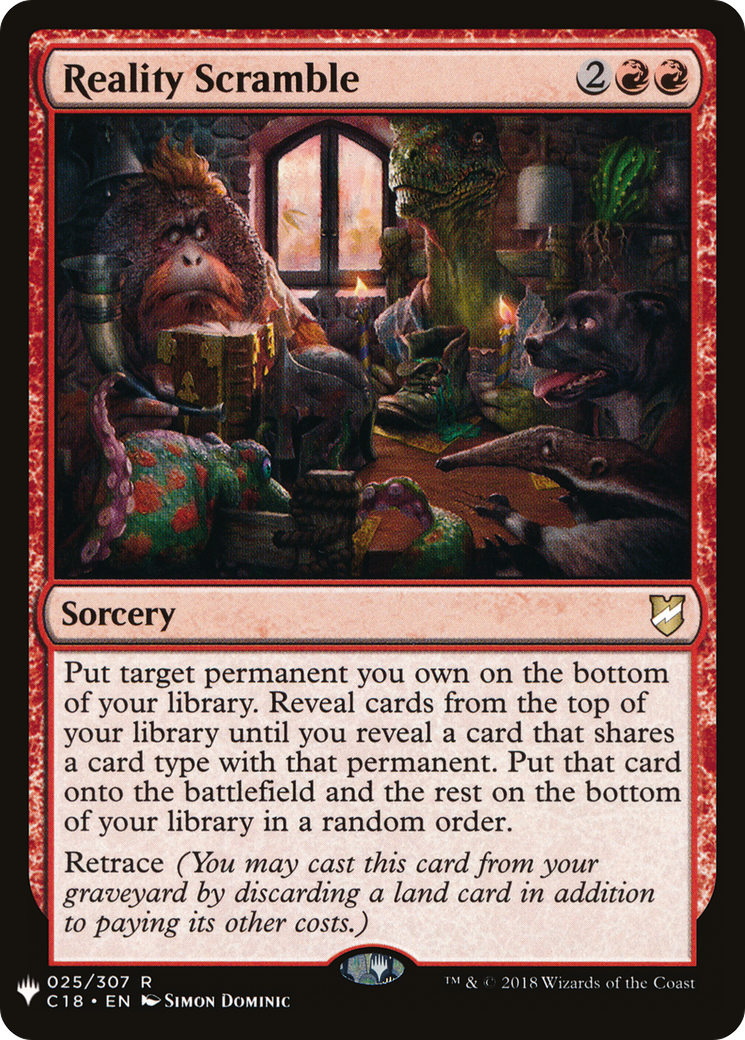 Reality Scramble (LIST-C18-25) [The List]