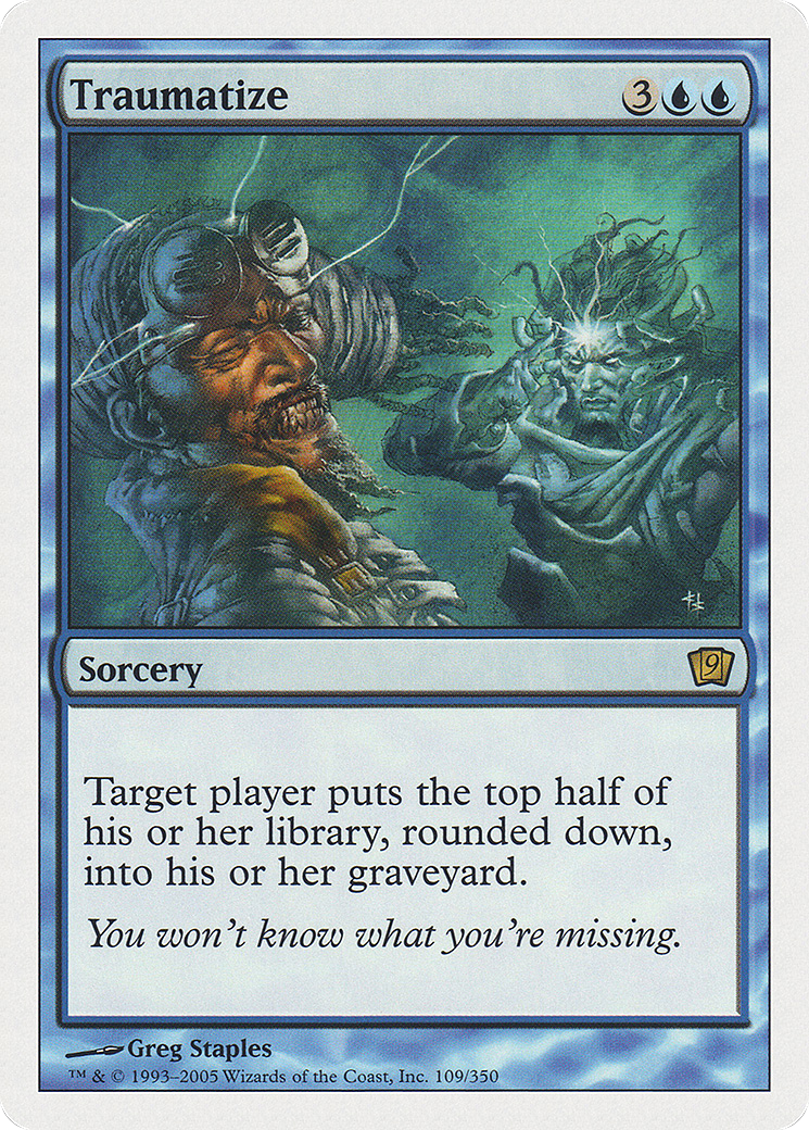 Traumatize (9ED-109) [Ninth Edition] Foil