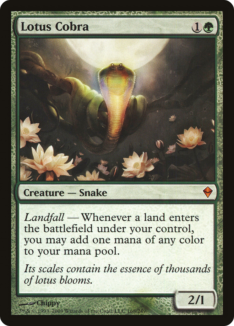 Lotus Cobra (ZEN-168) [Zendikar]