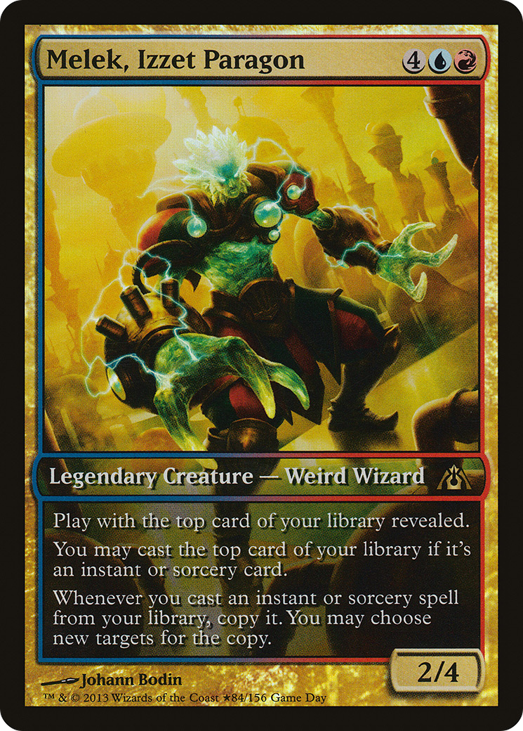 Melek, Izzet Paragon (GAME-084) [Dragon's Maze Promos] Foil