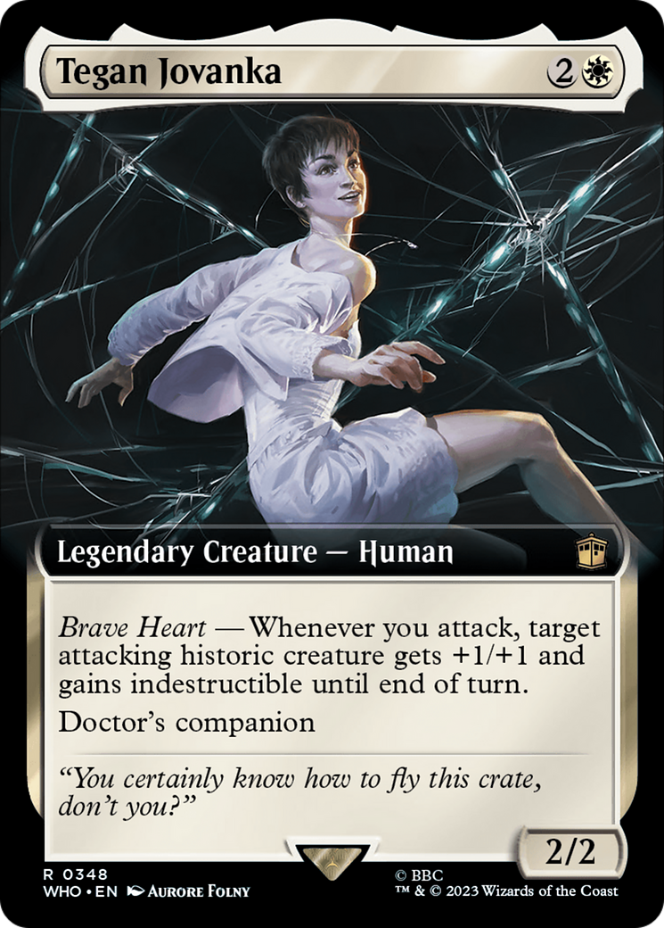 Tegan Jovanka (WHO-348) [Doctor Who]: (Extended Art) Foil