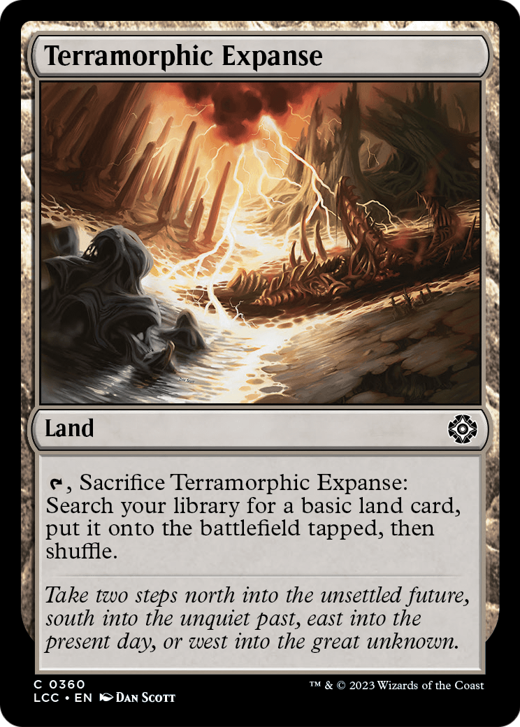 Terramorphic Expanse (LCC-360) [The Lost Caverns of Ixalan Commander]
