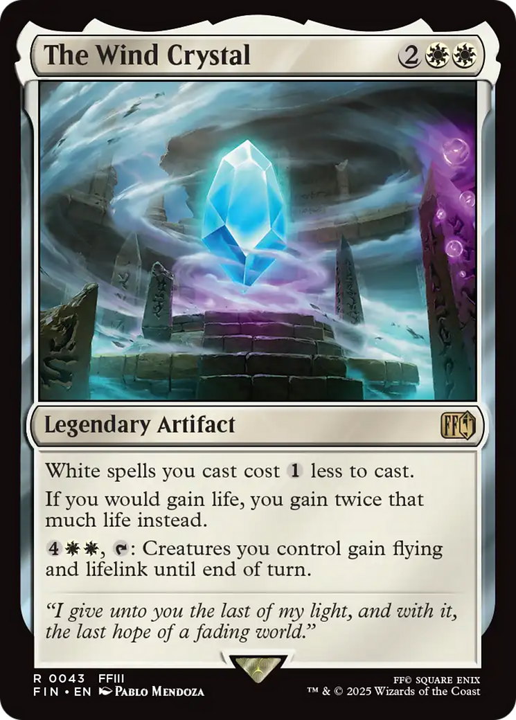 The Wind Crystal (FIN-043) [FINAL FANTASY]