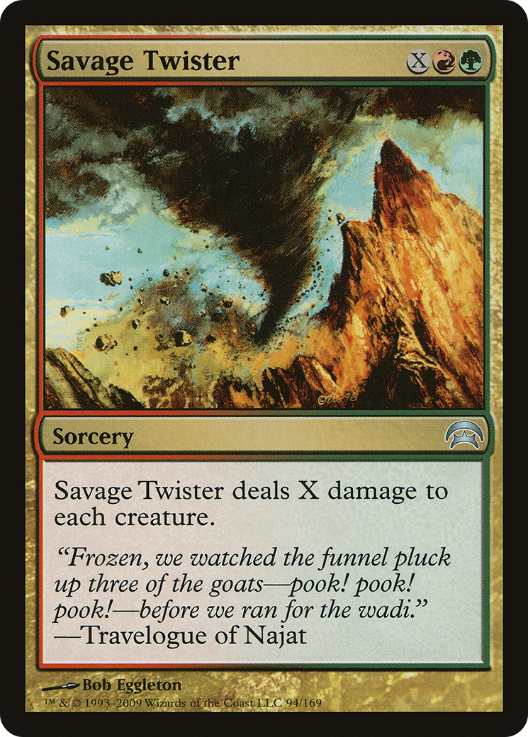 Savage Twister (HOP-094) [Planechase]