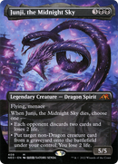 Junji, the Midnight Sky (Borderless) (NEO-409) [Kamigawa: Neon Dynasty]