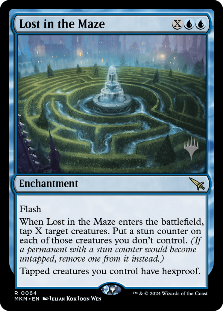 Lost in the Maze (PPMKM-064) [Promo Pack: Murders at Karlov Manor Promos]