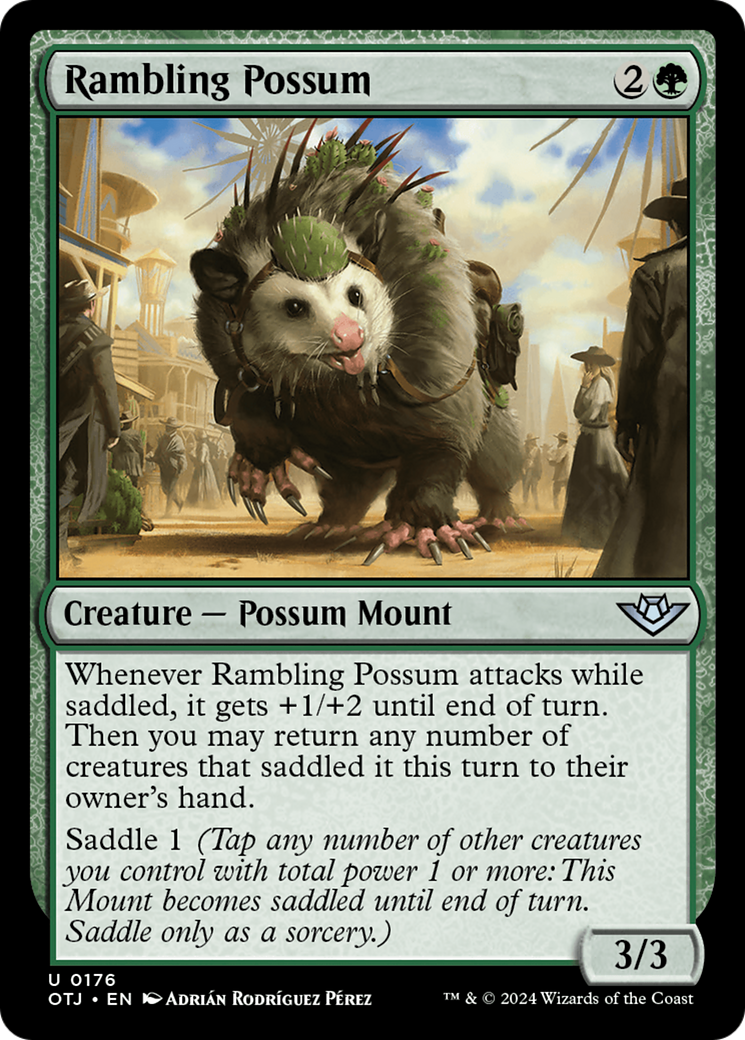 Rambling Possum (OTJ-176) [Outlaws of Thunder Junction]