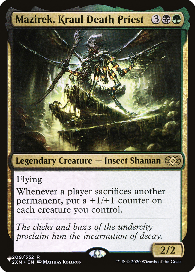 Mazirek, Kraul Death Priest (LIST-2XM-209) [The List]