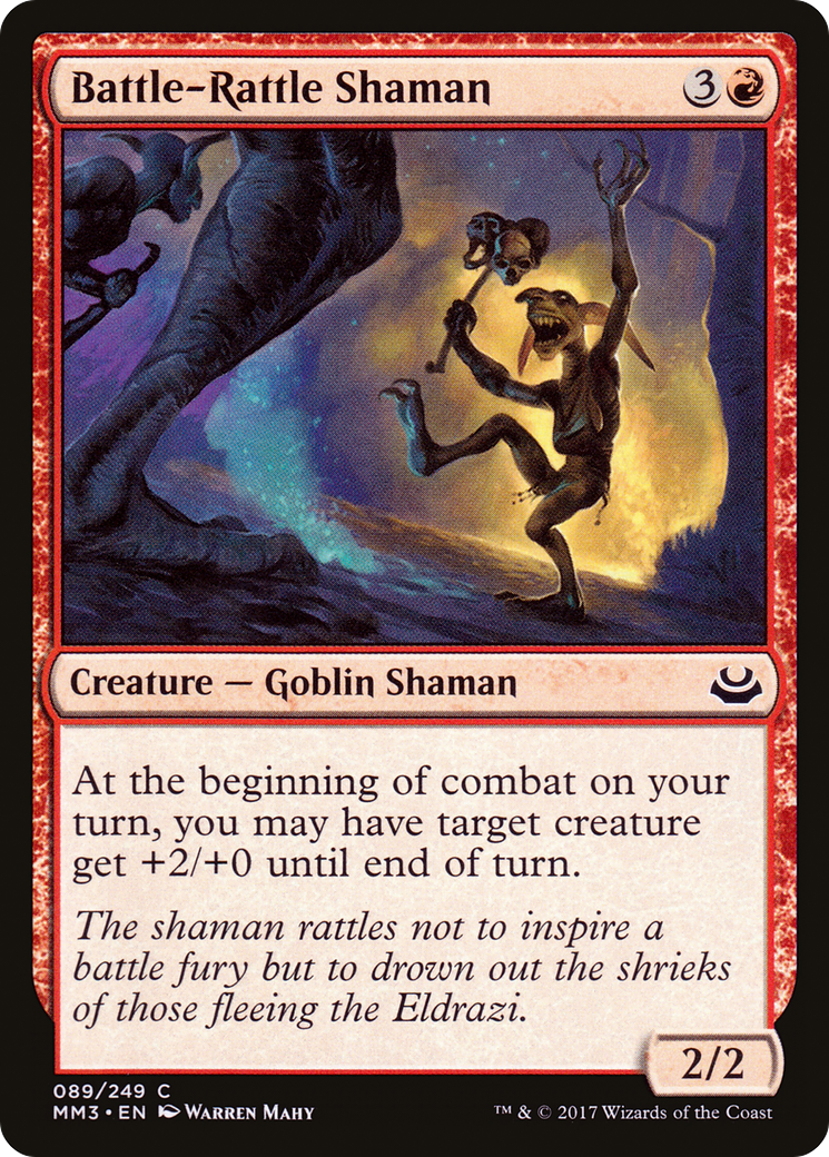 Battle-Rattle Shaman (MM3-089) [Modern Masters 2017]