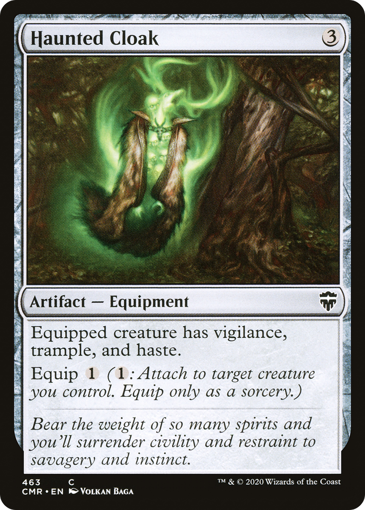 Haunted Cloak (CMR-463) [Commander Legends]