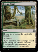 Krosan Verge (OTC-304) [Outlaws of Thunder Junction Commander]